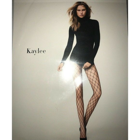 Wolford Black Fishnet Tights - Picture 1 of 3